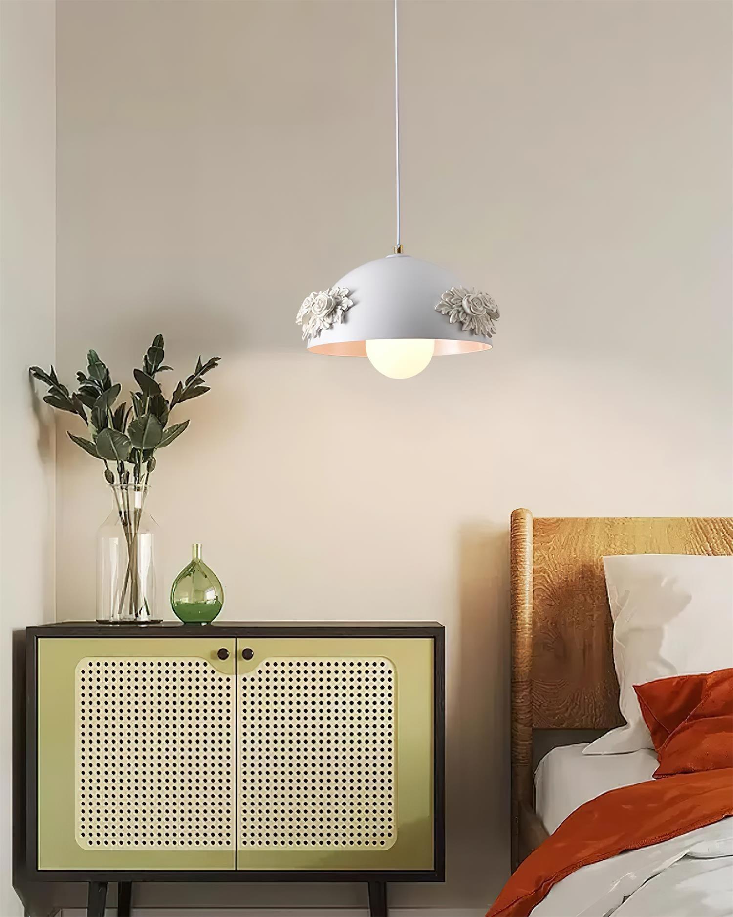 Masiero Suspension Rose Orné Dôme