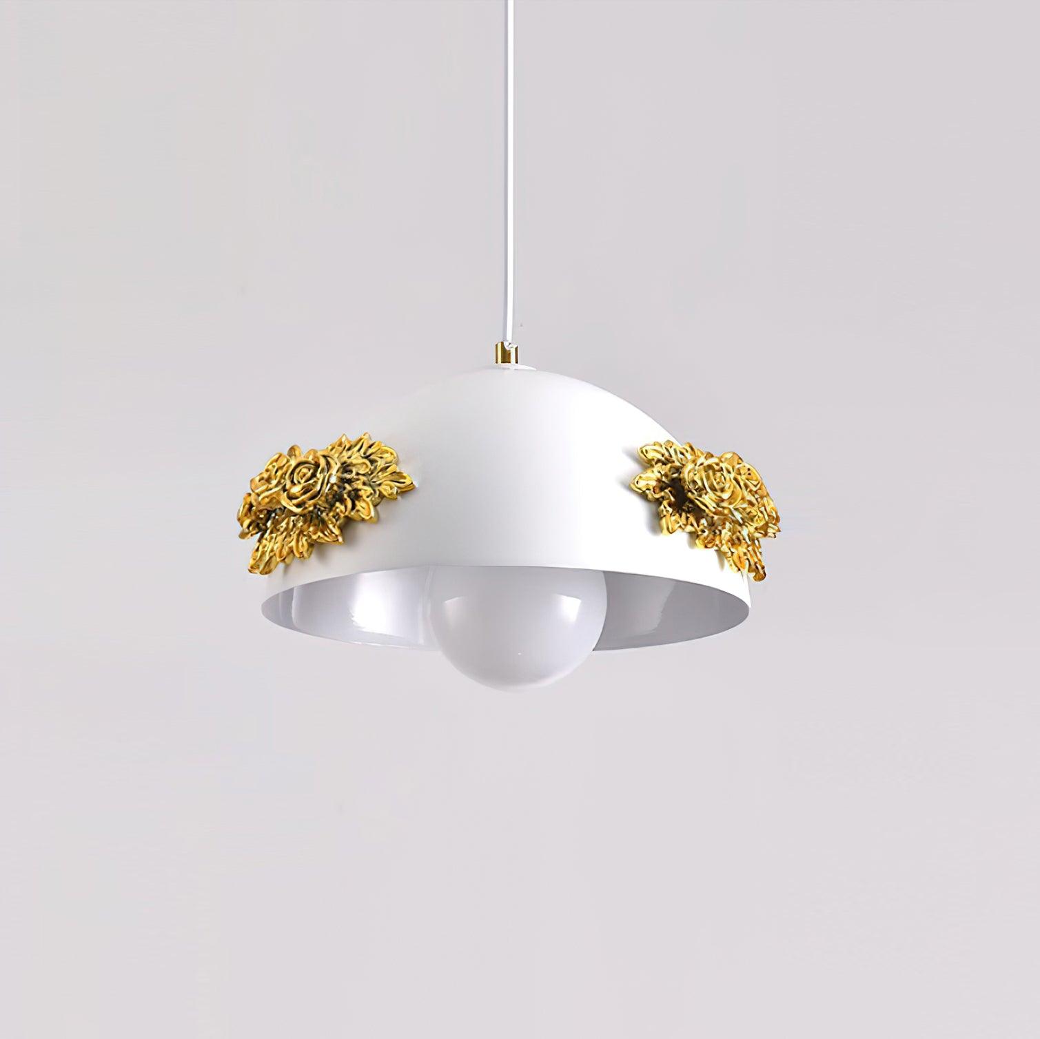 Masiero Suspension Rose Orné Dôme