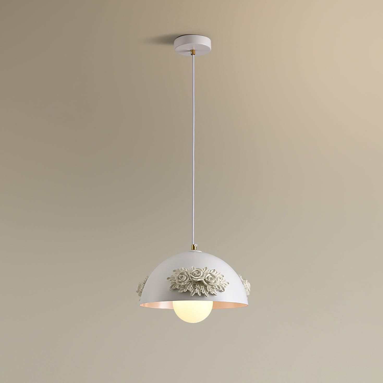 Masiero Suspension Rose Orné Dôme