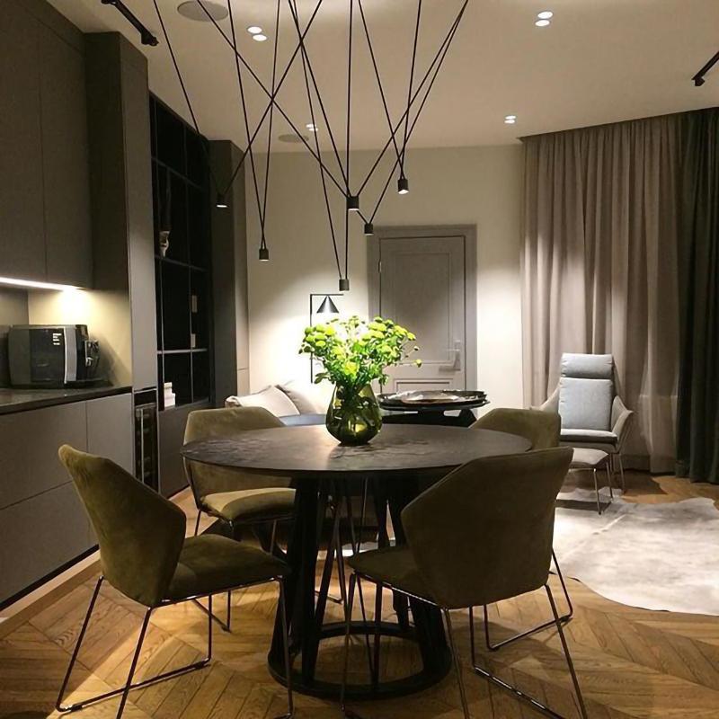 Lustra Collection de Suspensions Lampes Fils Câblés Fins