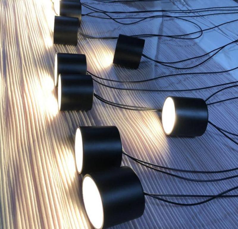 Lustra Collection de Suspensions Lampes Fils Câblés Fins