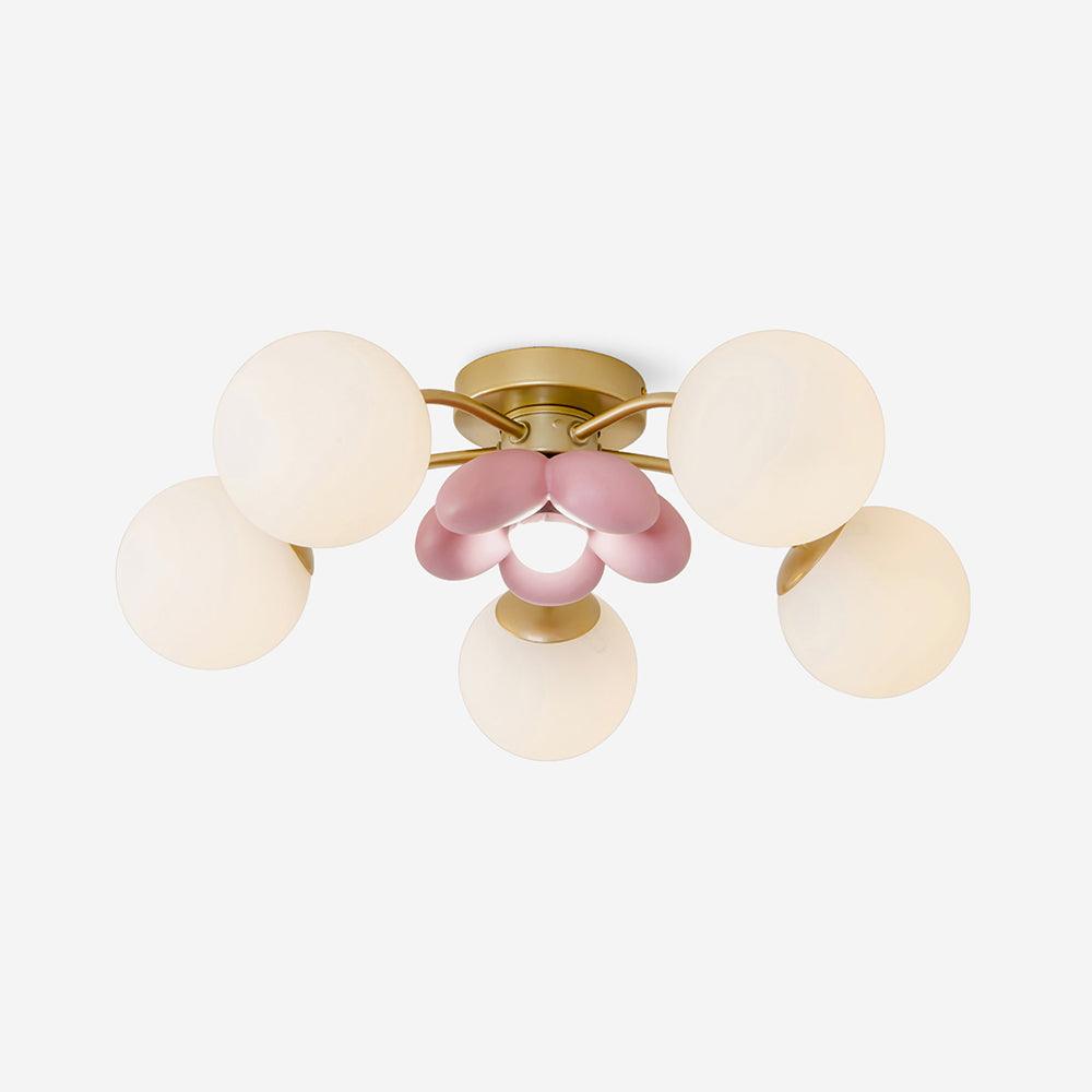 Blossura Plafonnier Moderne Pétale Rose