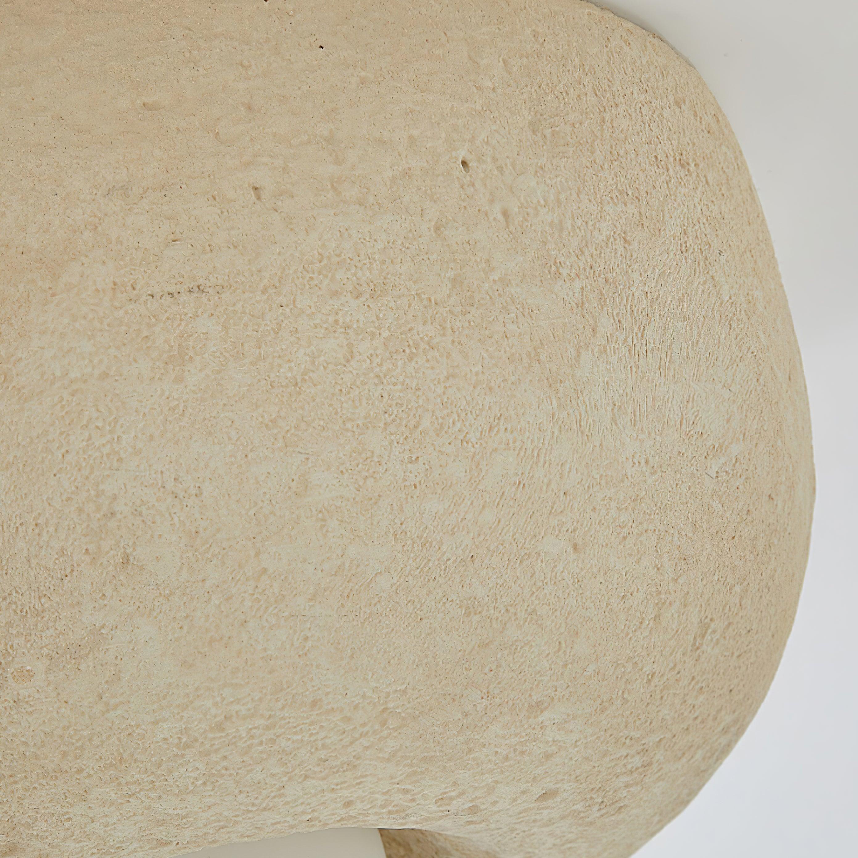 Mauro Plafonnier Texture Naturelle Hémisphère Style Moderne