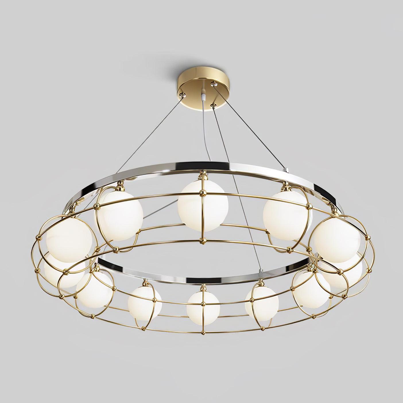 Mia Lustre en Verre Moderne