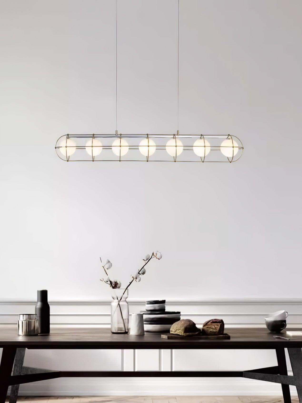 Mia Lustre en Verre Moderne