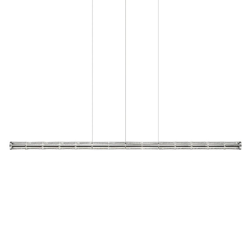 Lyliris Suspension Linéaire en Verre Minimaliste