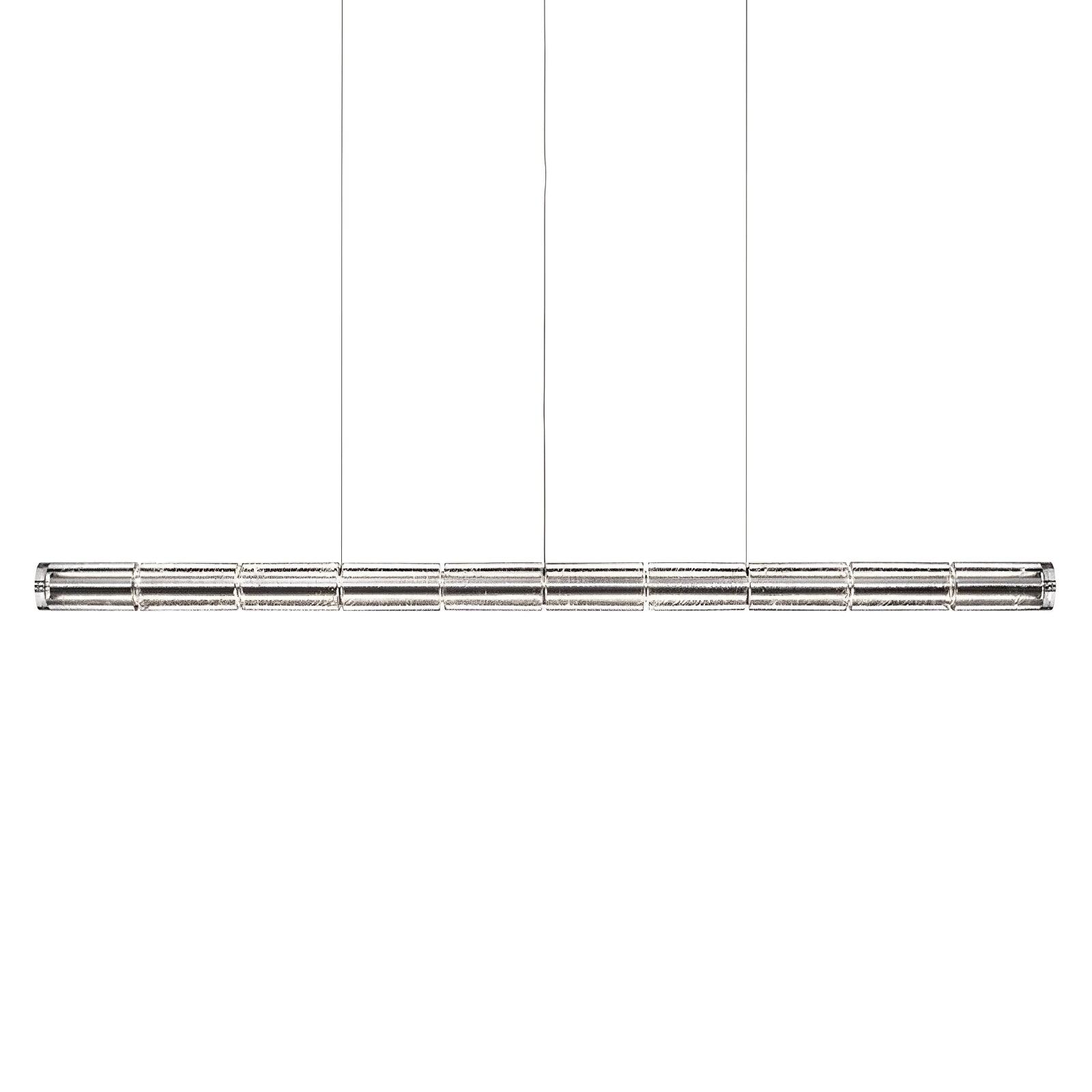 Lyliris Suspension Linéaire en Verre Minimaliste