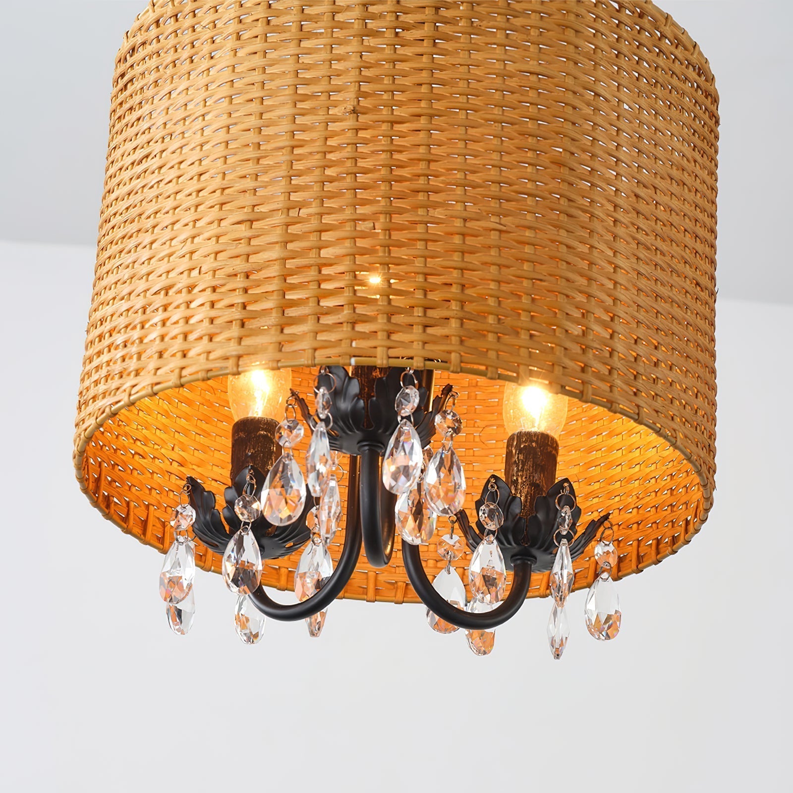 Avnoren Suspension Cristal Naturel Vintage
