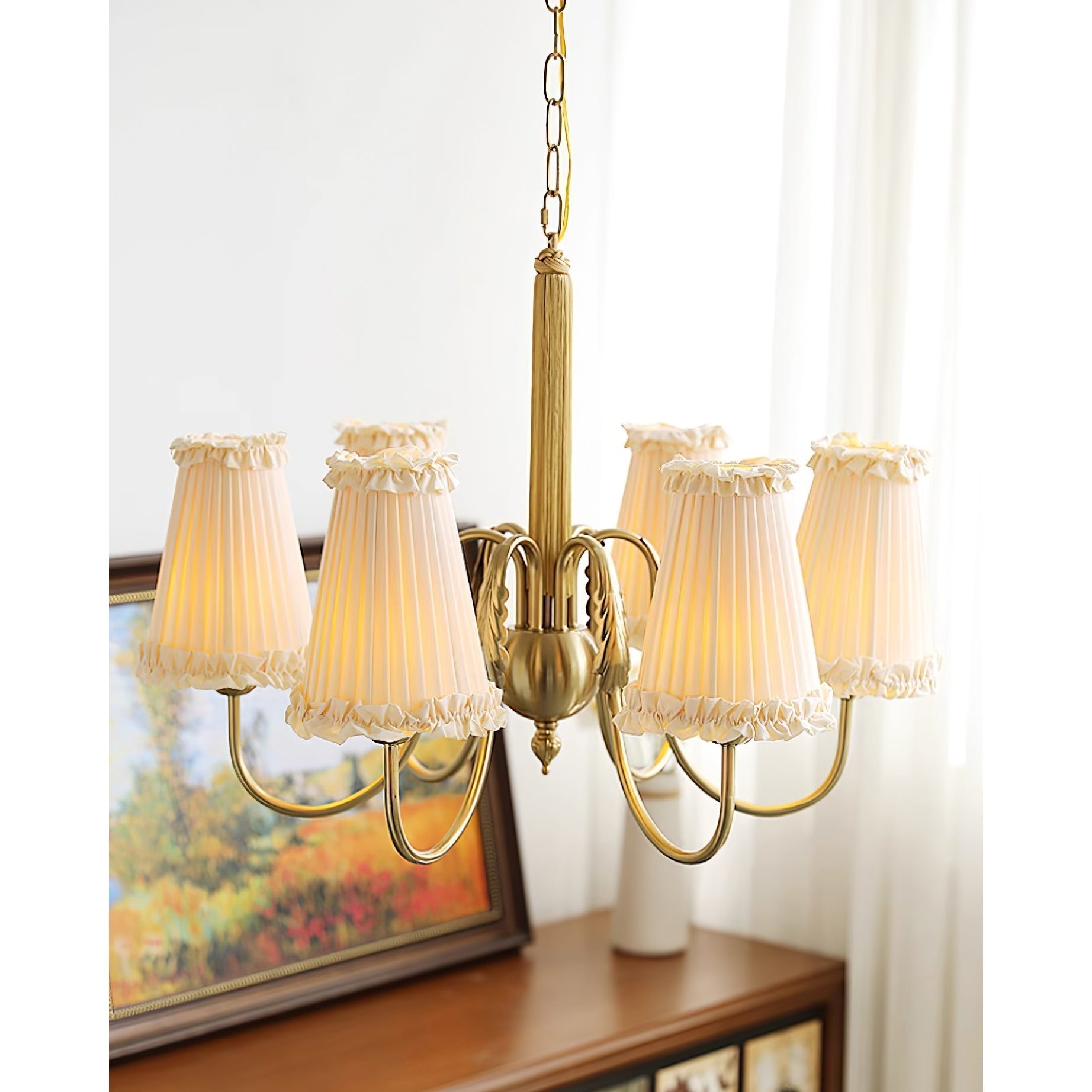 Ervaren Lustre Tissu Luxe Postmoderne Vintage