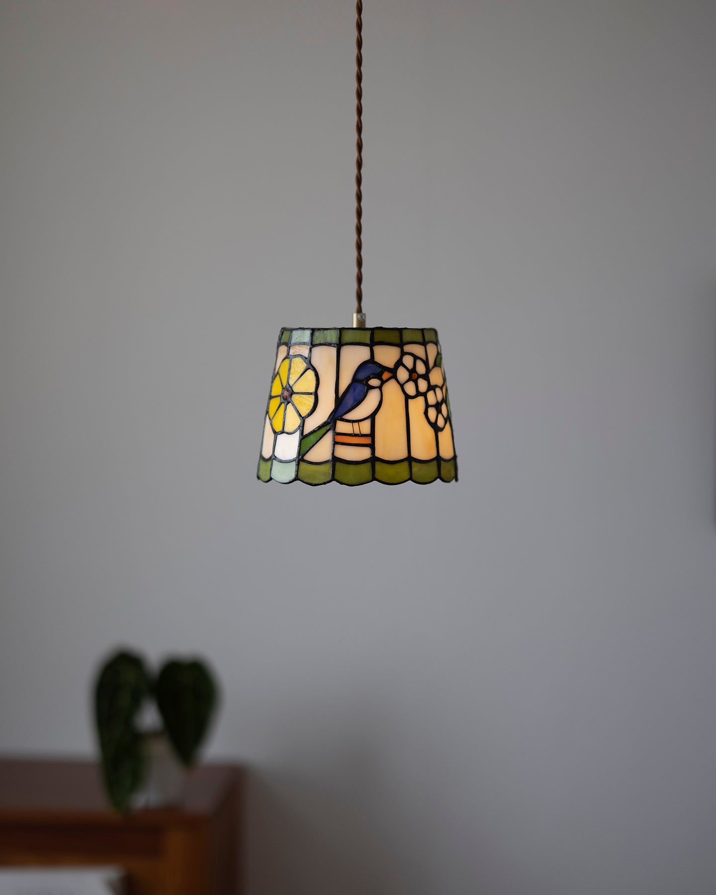 Tiffany Suspension Brid Blossom en Verre