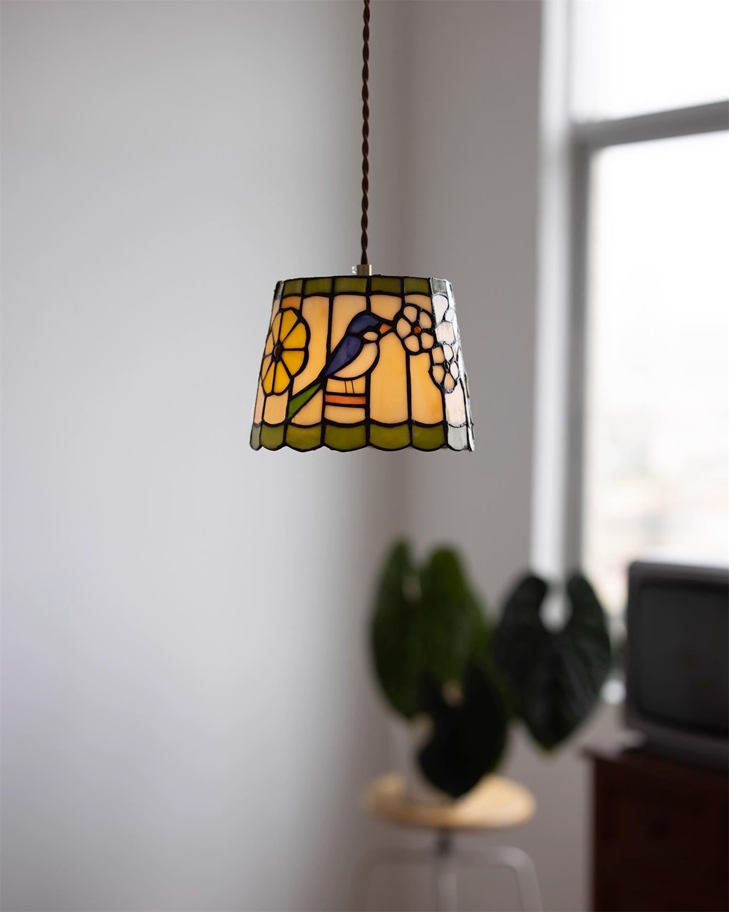 Tiffany Suspension Brid Blossom en Verre