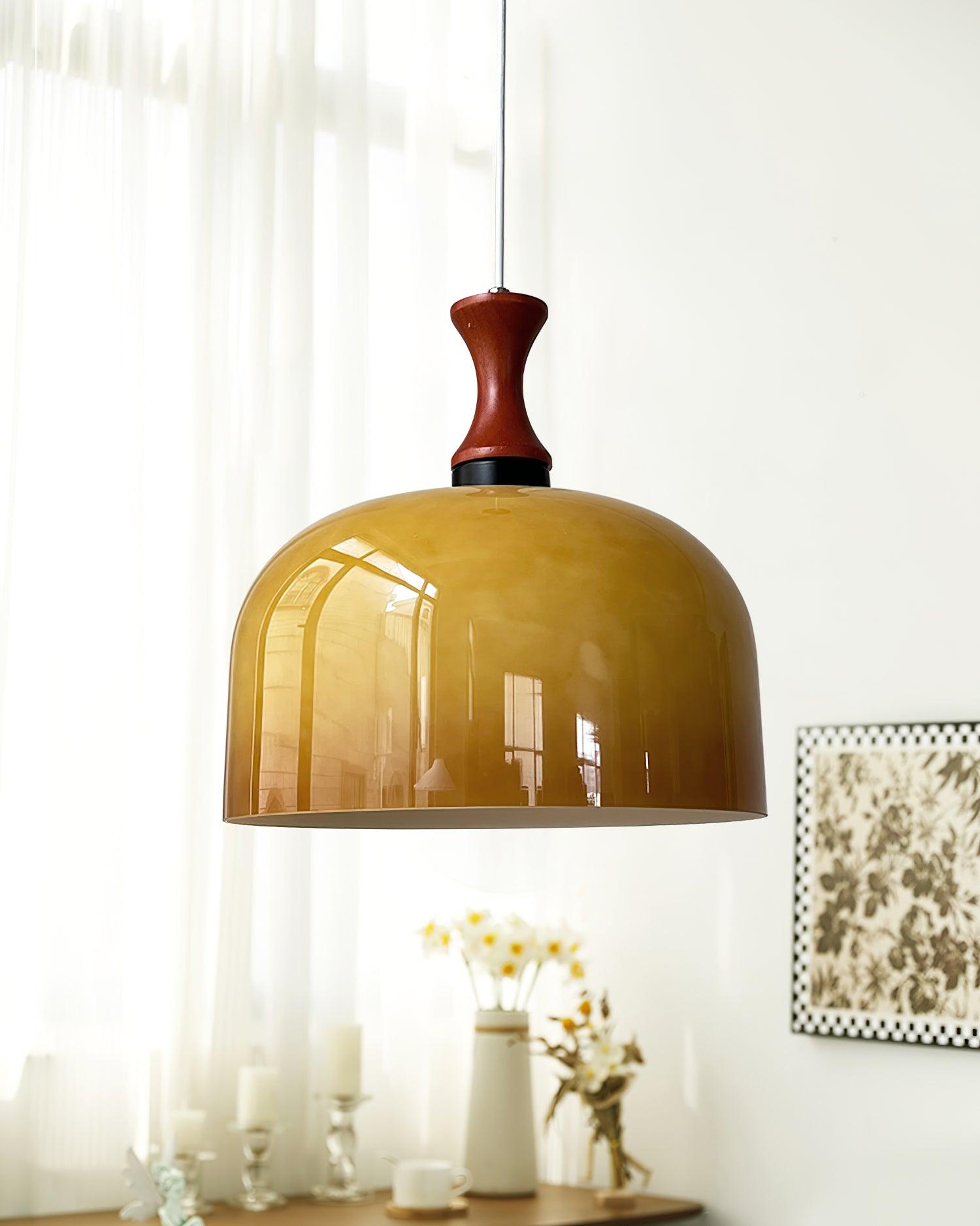 Lioraer Suspension Lampe Rétro en Verre