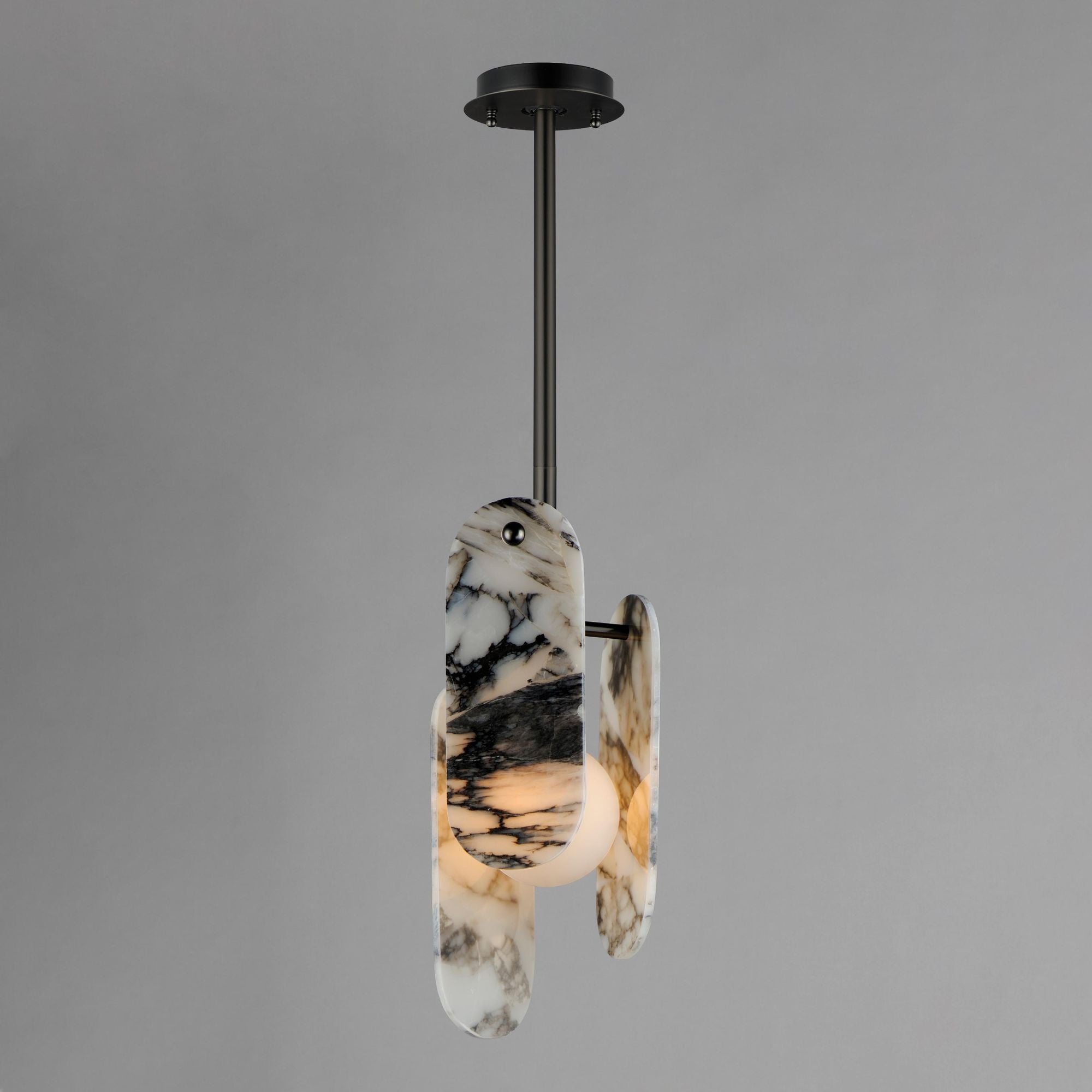 Cevynarae Suspension Marbre Verre Minimaliste Moderne