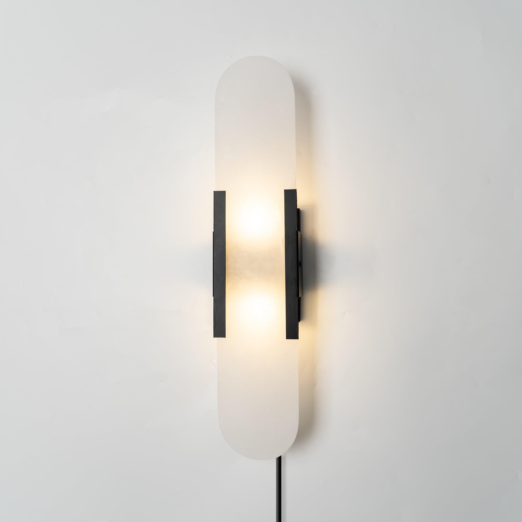 Corvina Oblong Alabaster Wall Light