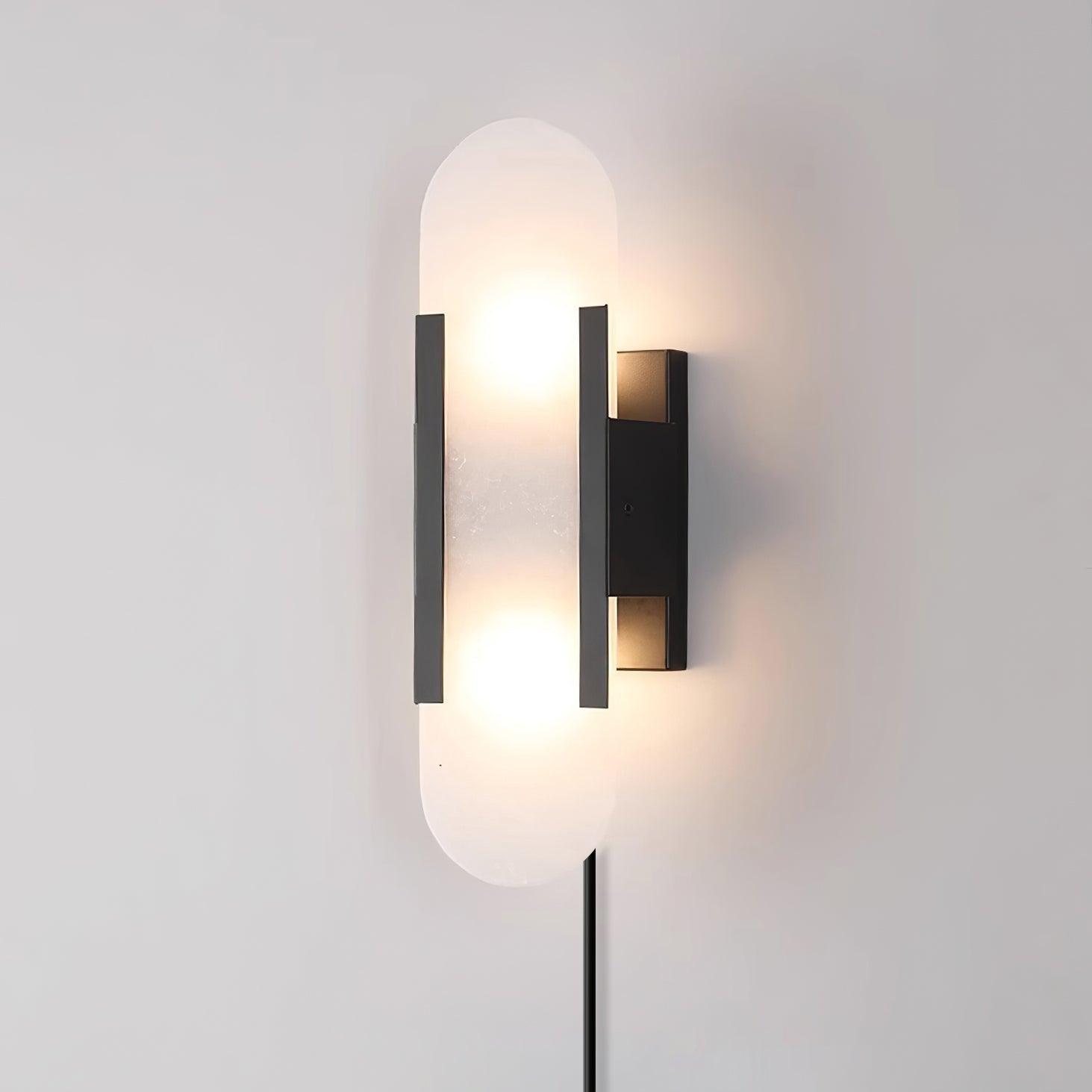 Corvina Oblong Alabaster Wall Light