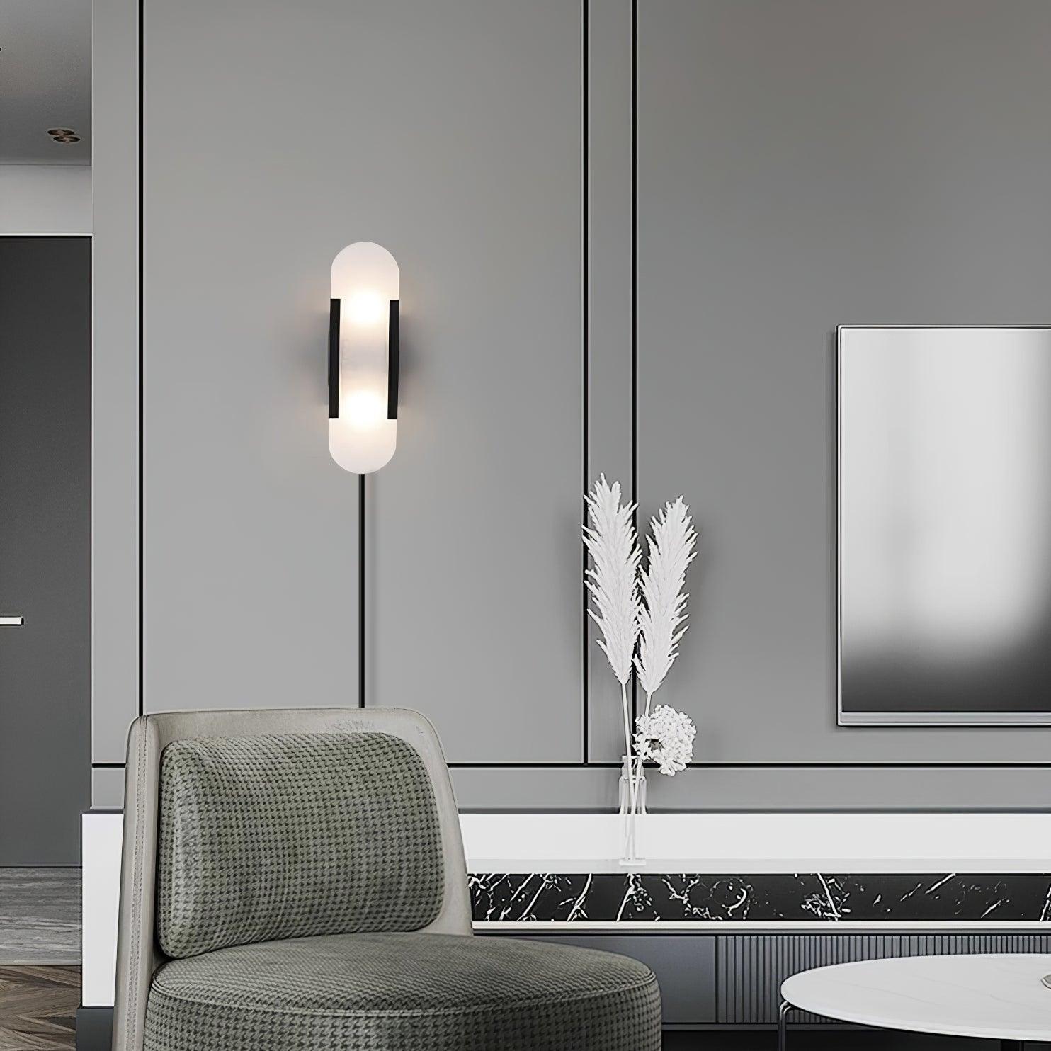 Corvina Oblong Alabaster Wall Light