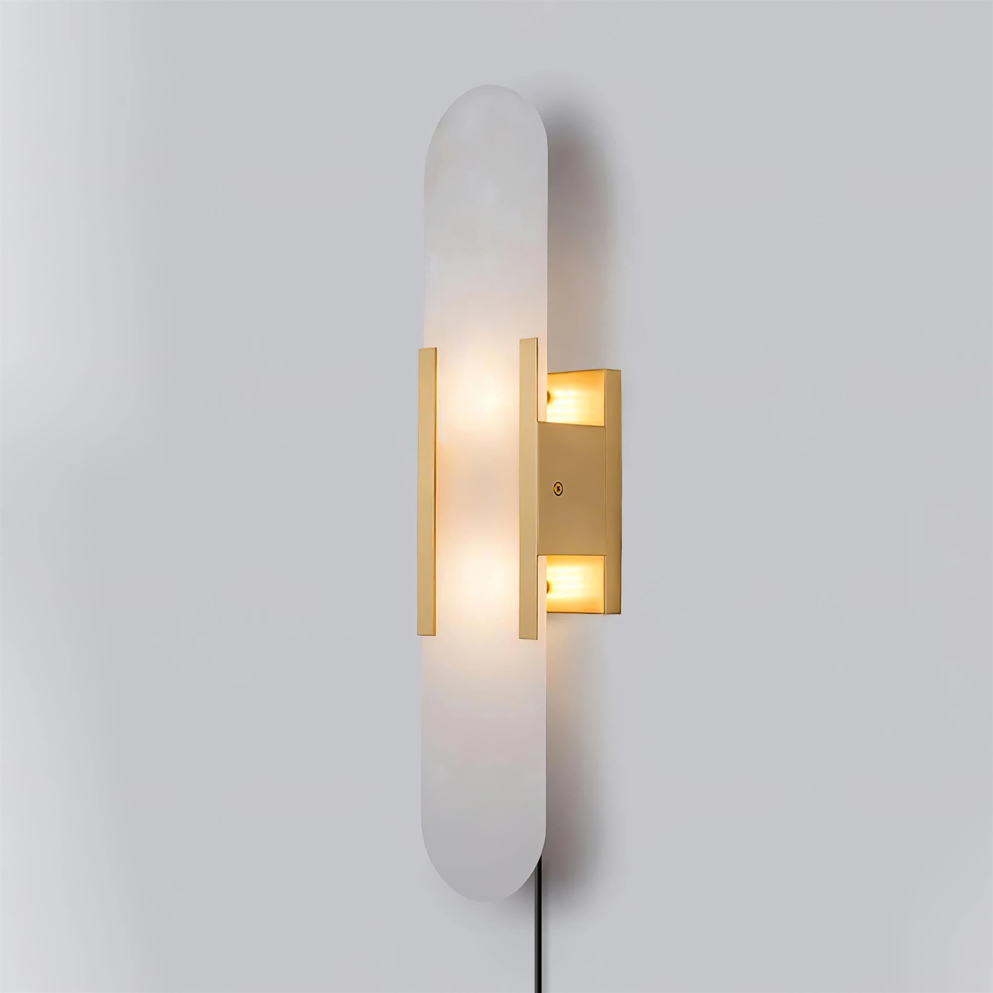 Corvina Oblong Alabaster Wall Light