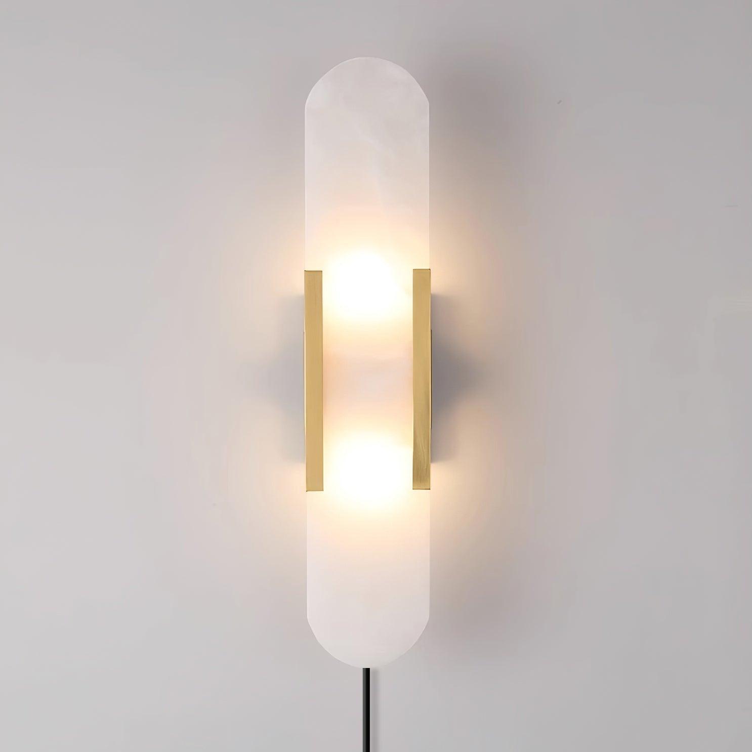 Corvina Oblong Alabaster Wall Light