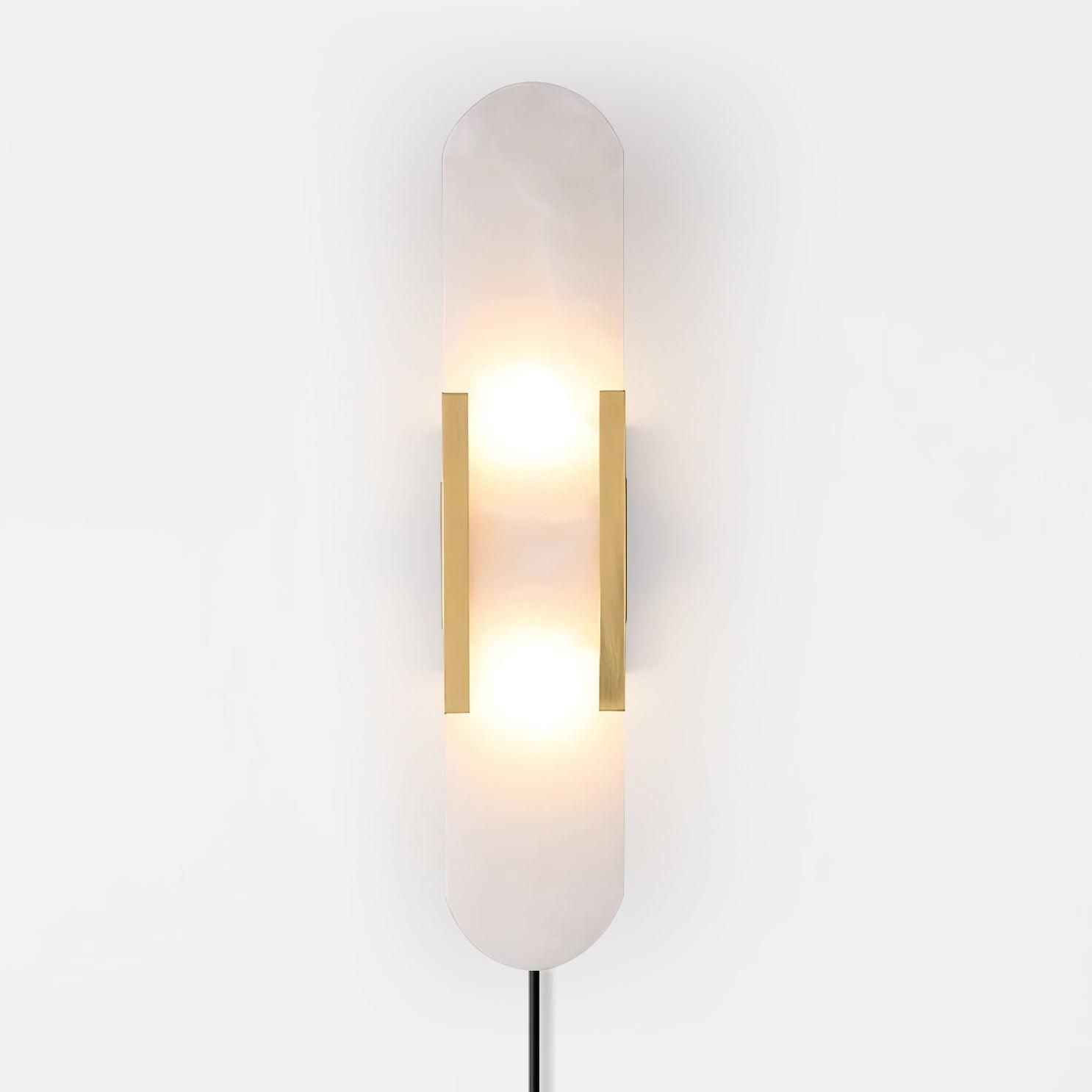 Corvina Oblong Alabaster Wall Light
