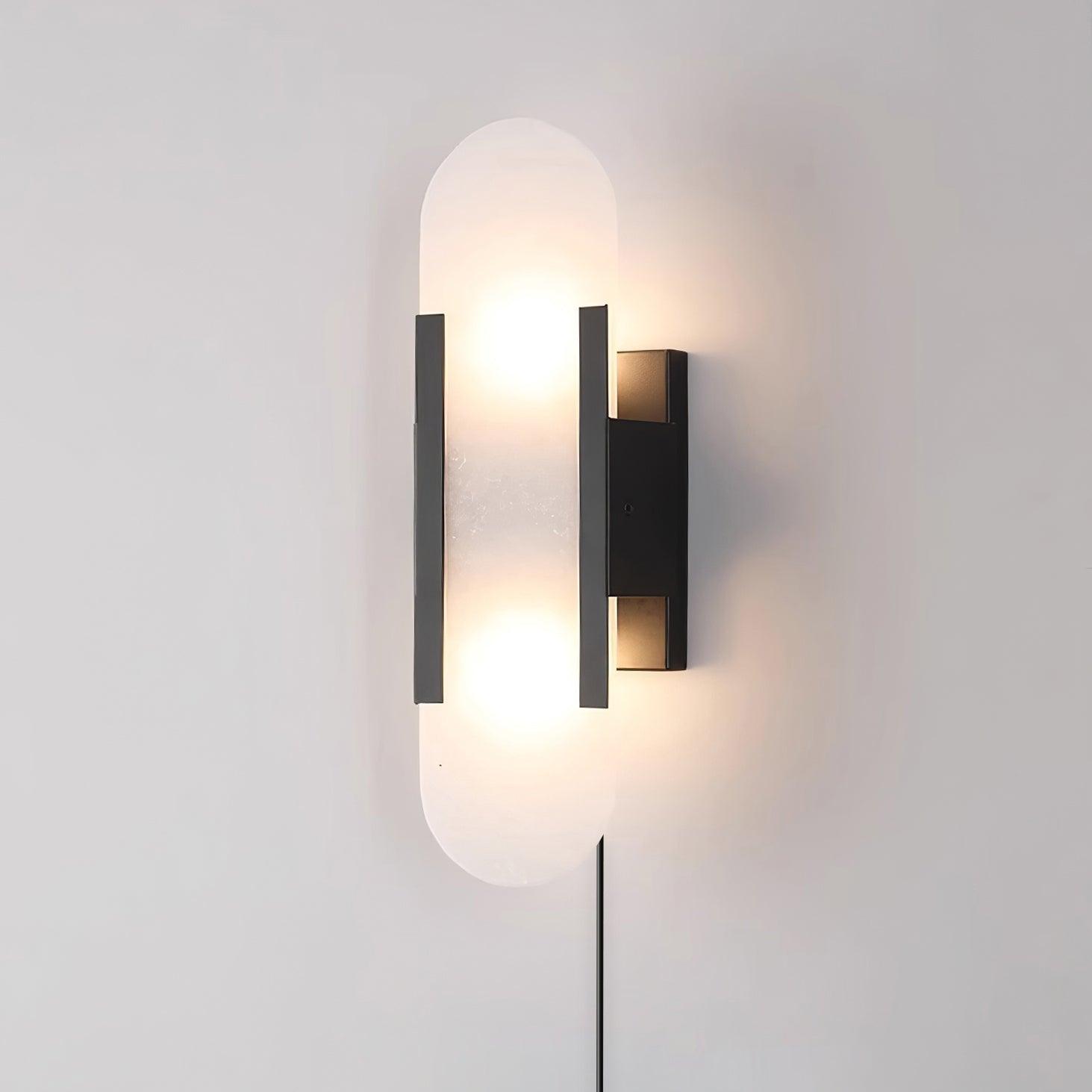 Corvina Oblong Alabaster Wall Light