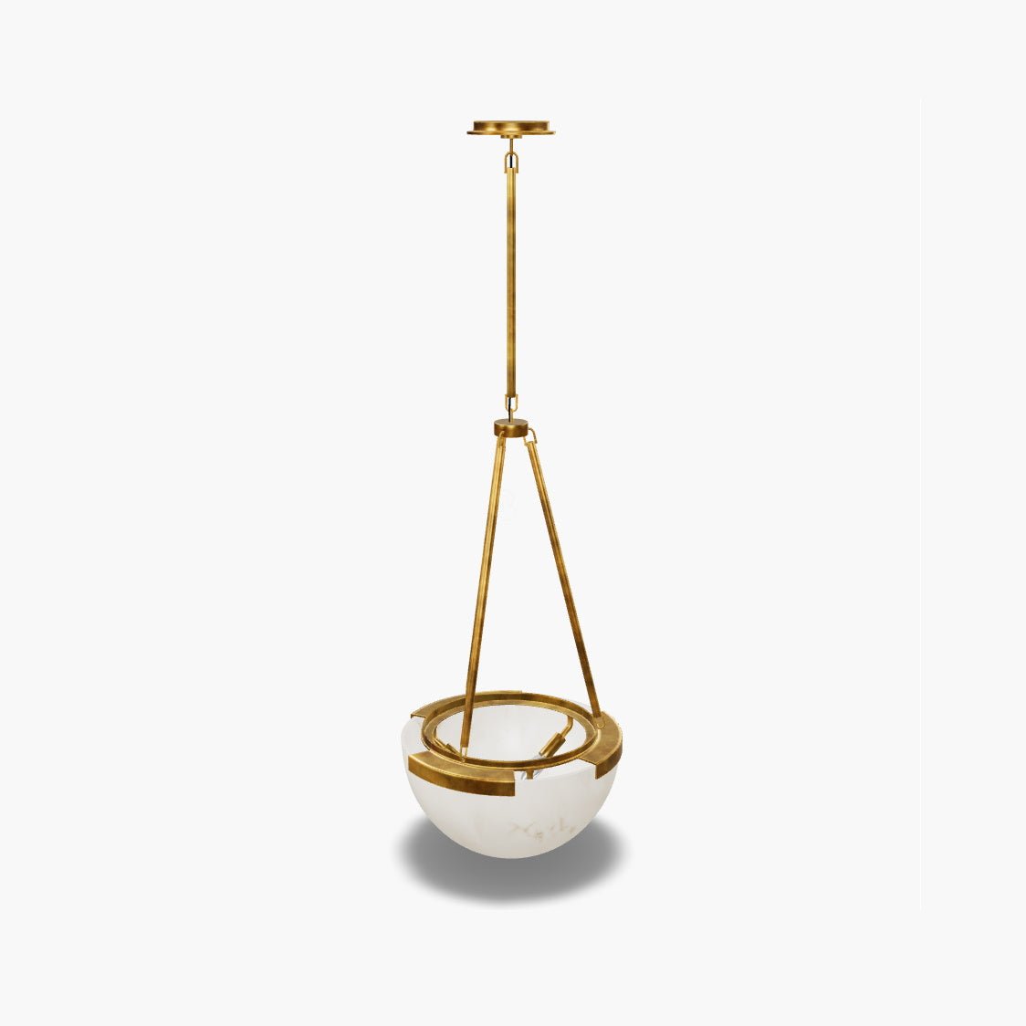 Dione Suspension Minimaliste en Albâtre