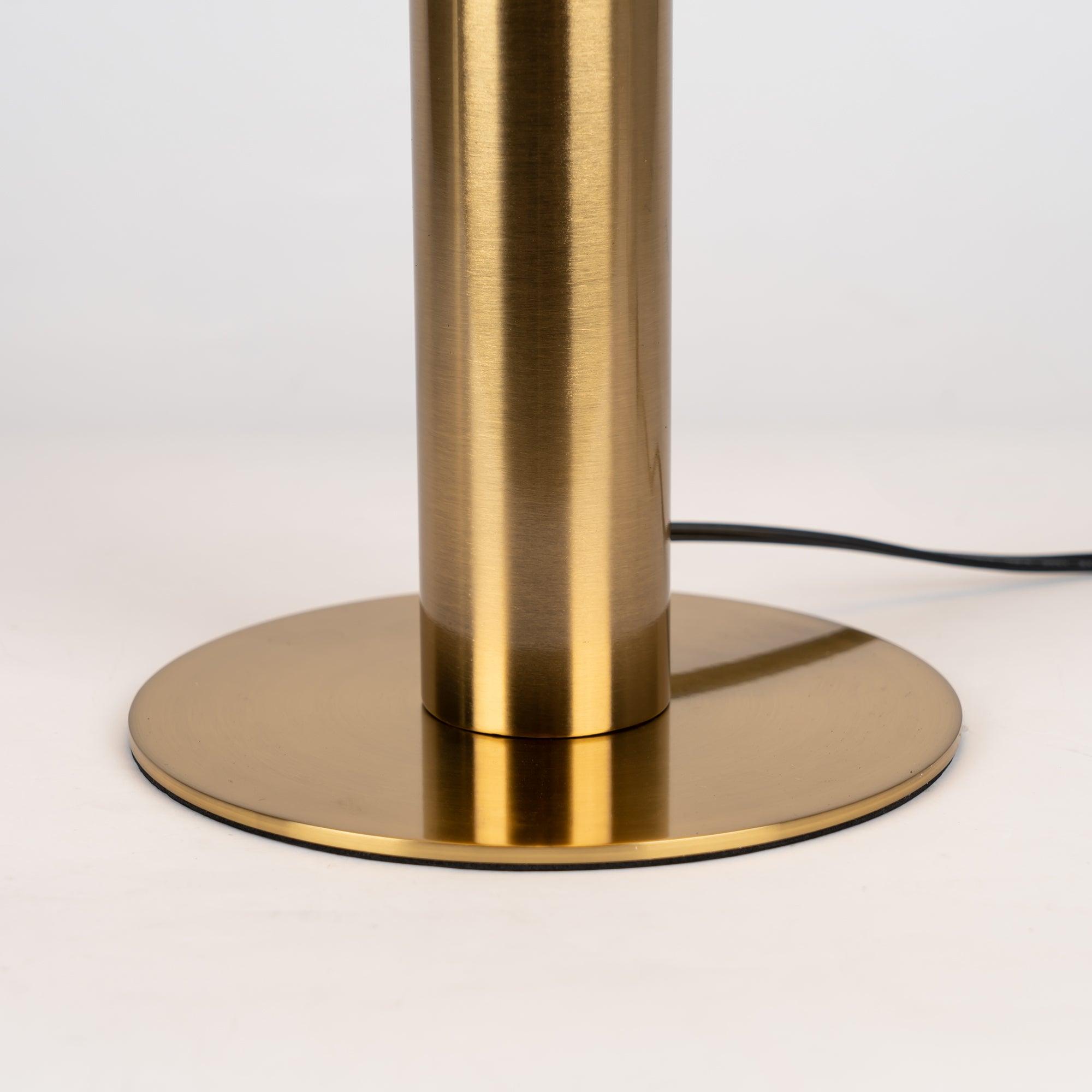 Ibera Lampe de Table en Albâtre et Métal