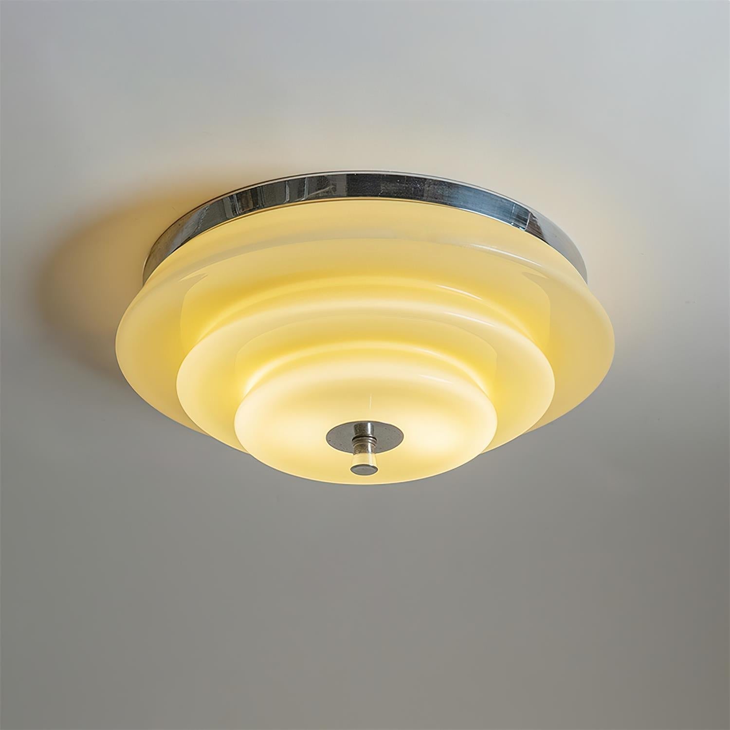 Mellow Plafonnier Forme Ondulée à Couches