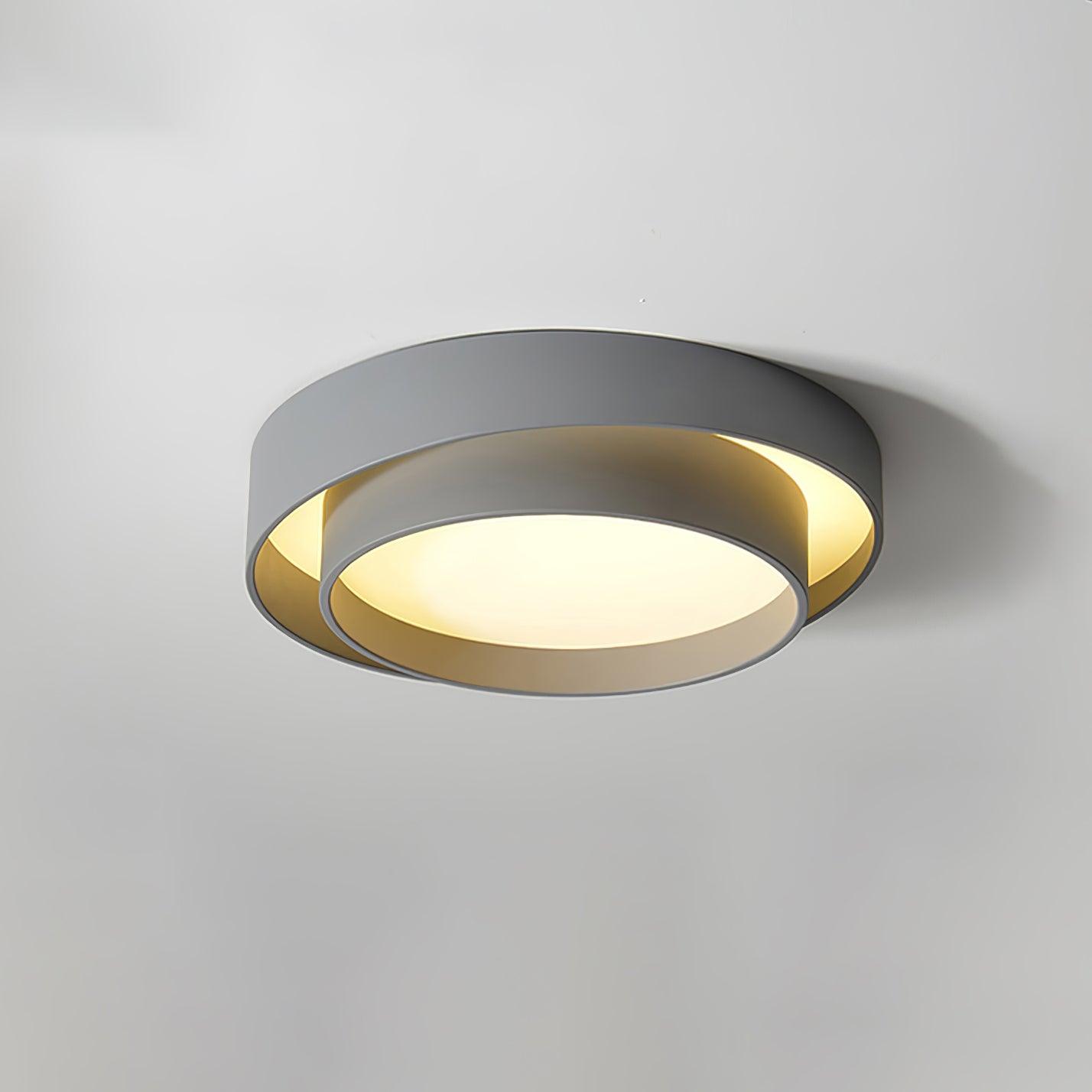 Arux Plafonnier Circulaire Art Déco Nordique