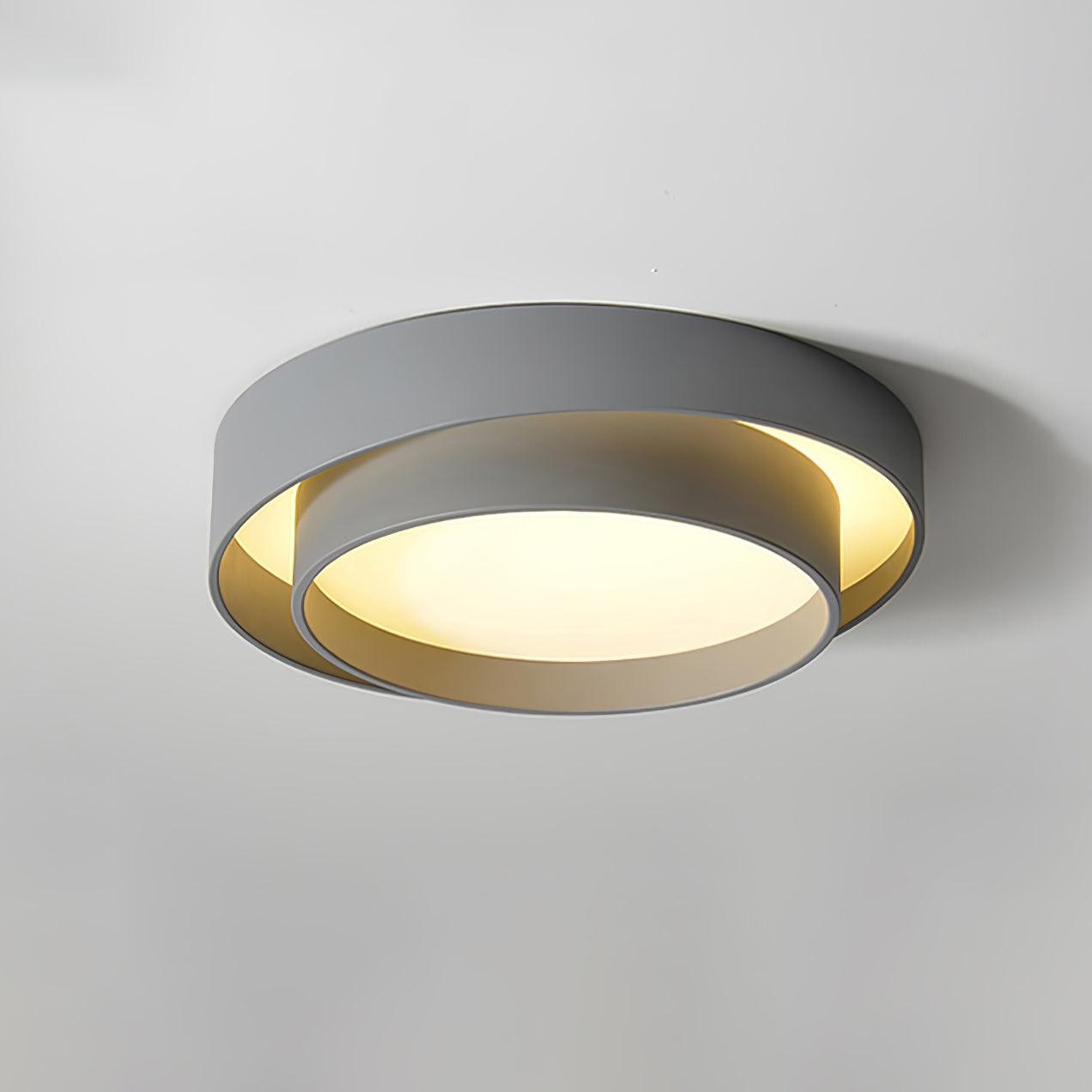Arux Plafonnier Circulaire Art Déco Nordique