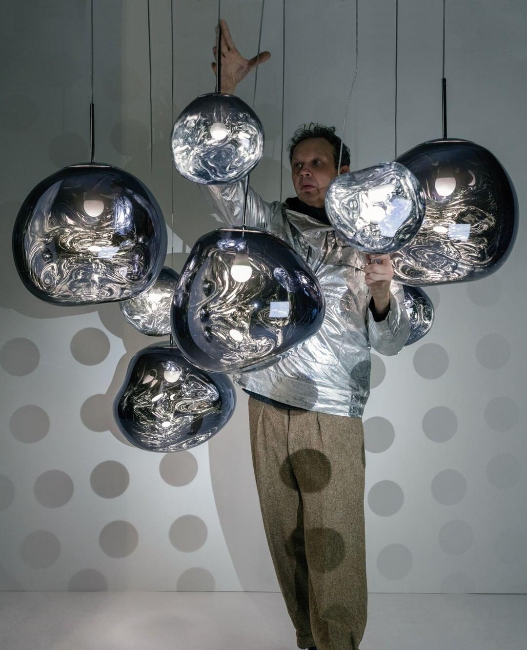 Milo Suspension Soufflé Cluster Irrégulier Sculptural
