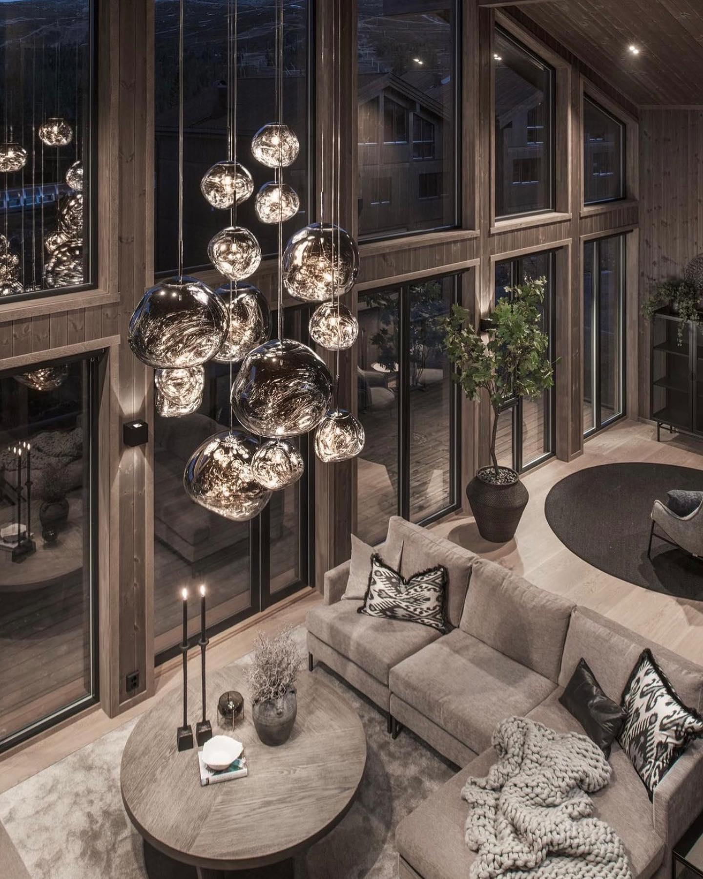 Milo Suspension Soufflé Cluster Irrégulier Sculptural