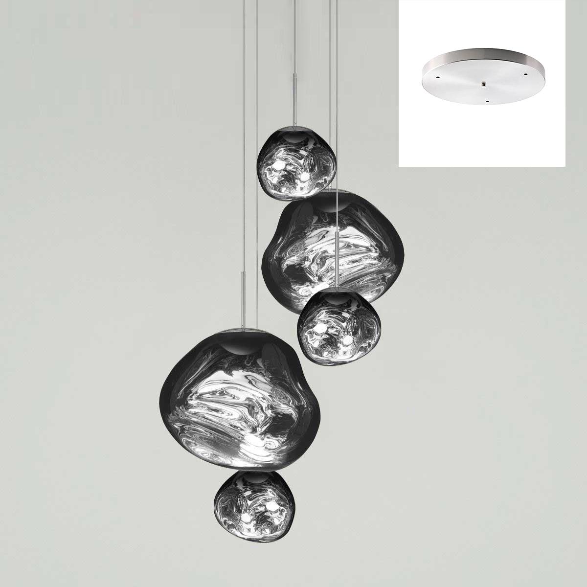 Milo Suspension Soufflé Cluster Irrégulier Sculptural