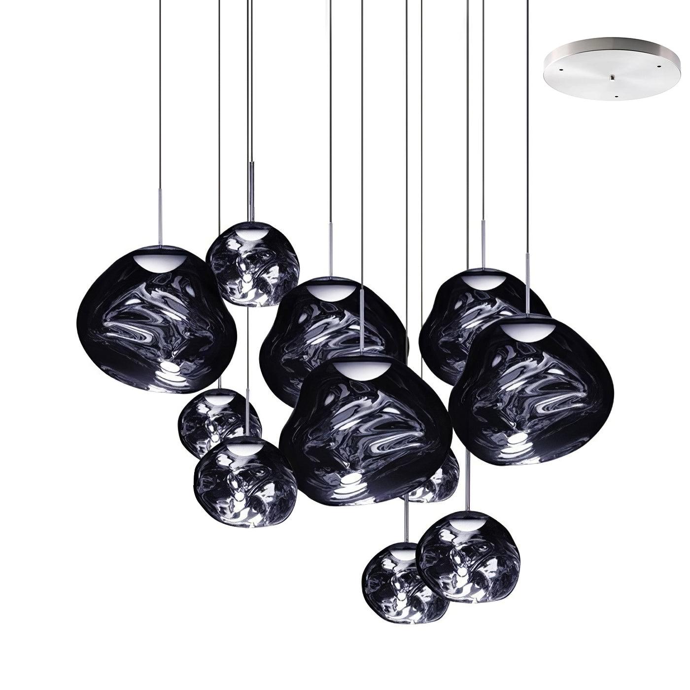 Milo Suspension Soufflé Cluster Irrégulier Sculptural