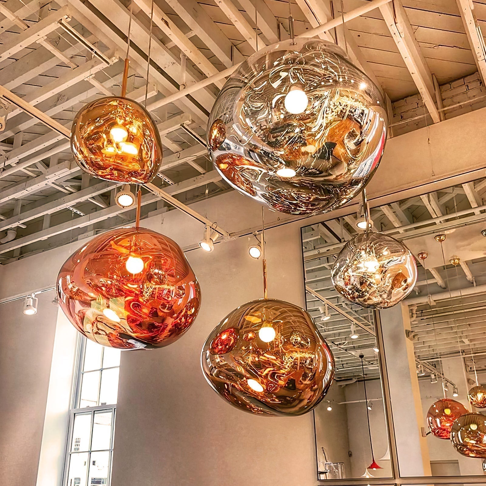 Milo Suspension Soufflé Cluster Irrégulier Sculptural