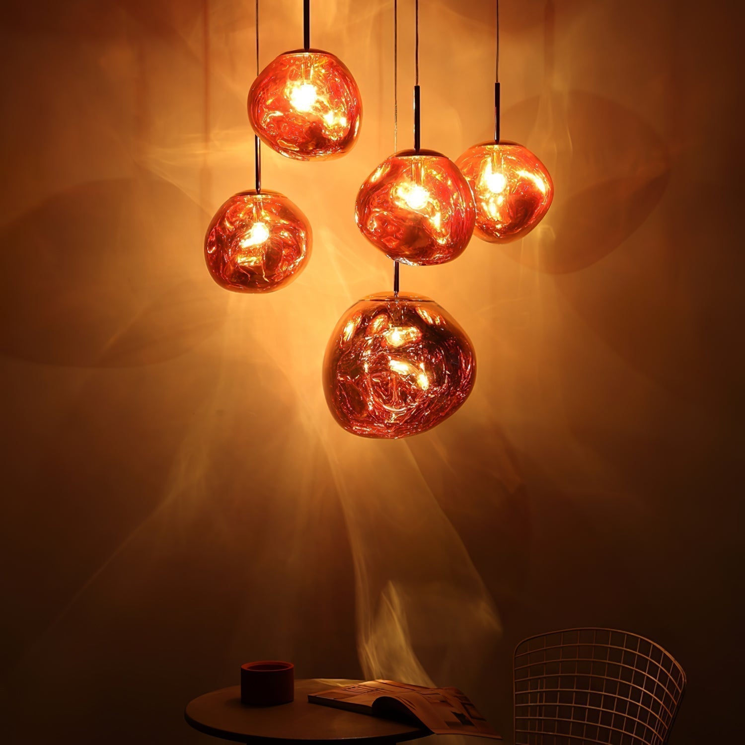 Milo Suspension Soufflé Cluster Irrégulier Sculptural