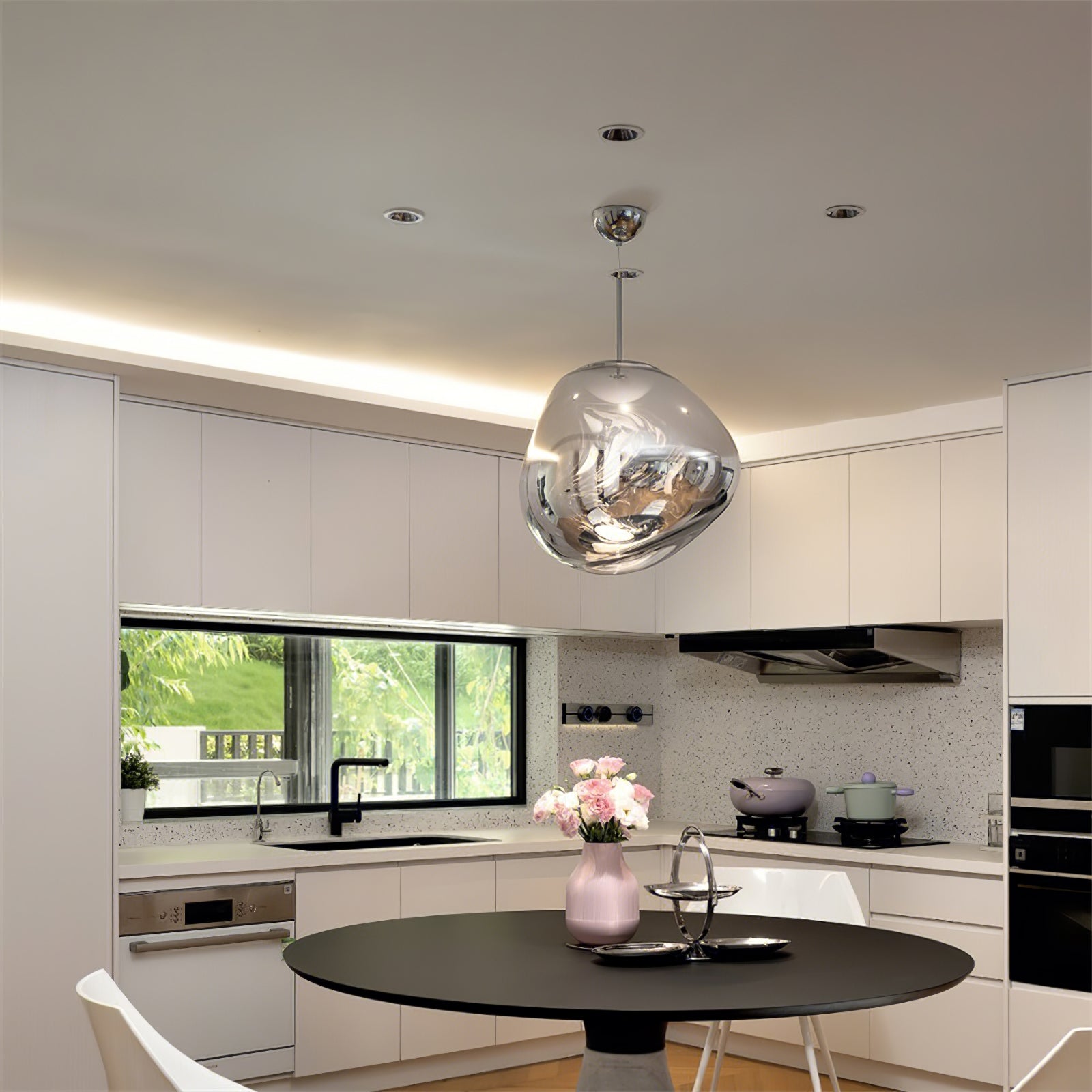 Milo Suspension Soufflé Cluster Irrégulier Sculptural