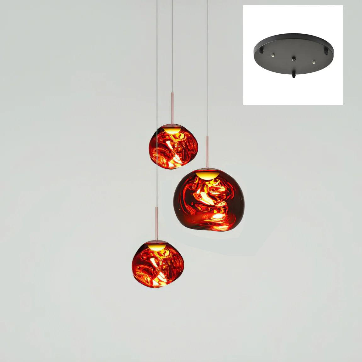 Milo Suspension Soufflé Cluster Irrégulier Sculptural