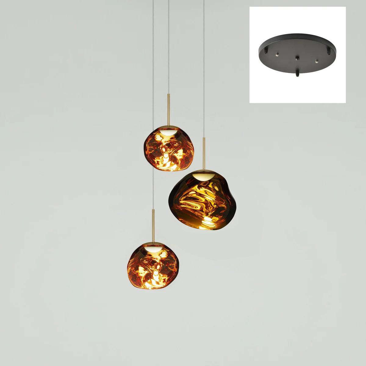 Milo Suspension Soufflé Cluster Irrégulier Sculptural