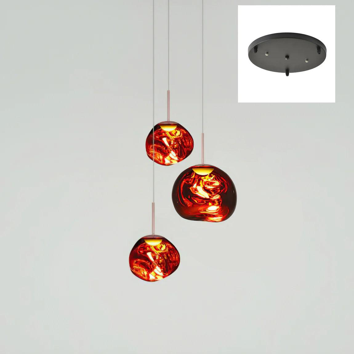 Milo Suspension Soufflé Cluster Irrégulier Sculptural