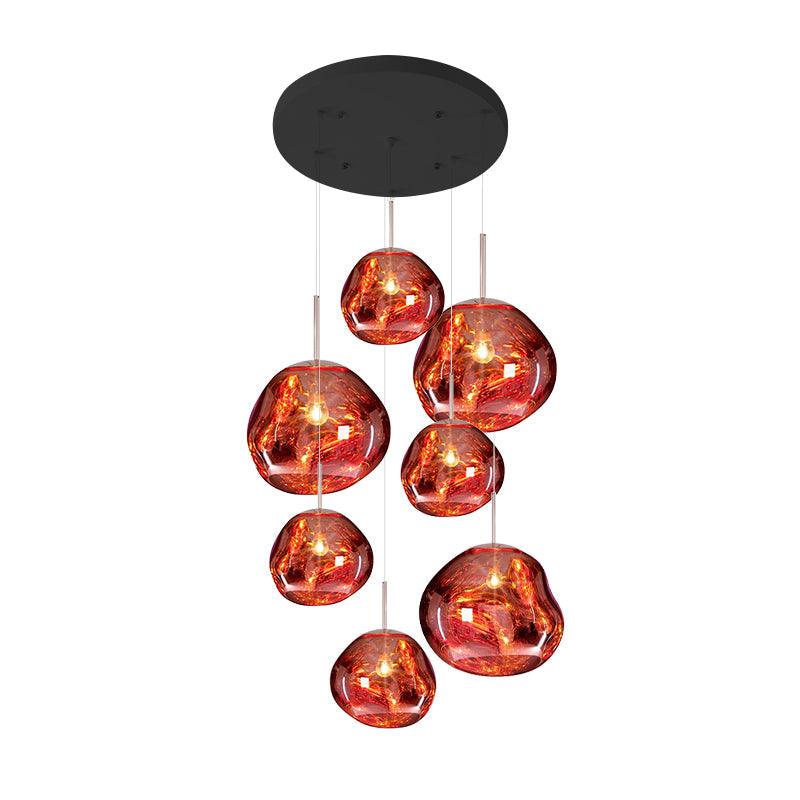 Milo Suspension Soufflé Cluster Irrégulier Sculptural