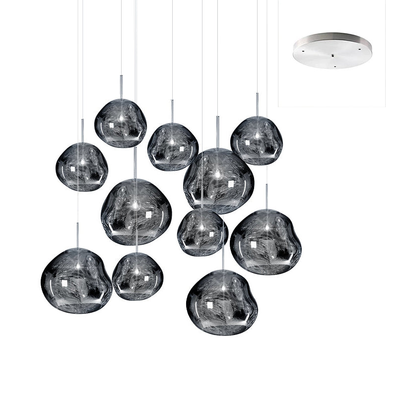 Milo Suspension Soufflé Cluster Irrégulier Sculptural
