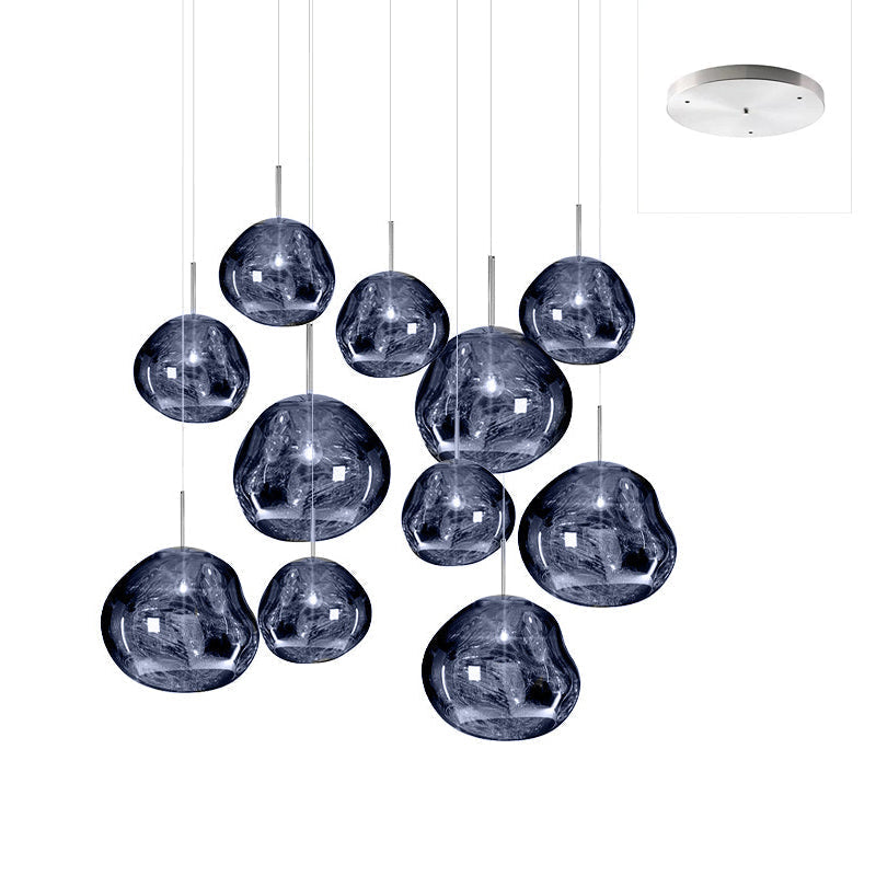 Milo Suspension Soufflé Cluster Irrégulier Sculptural