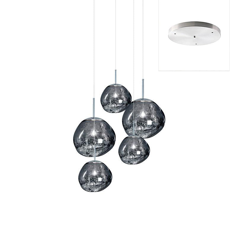 Milo Suspension Soufflé Cluster Irrégulier Sculptural