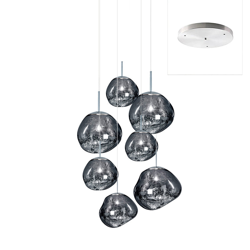 Milo Suspension Soufflé Cluster Irrégulier Sculptural