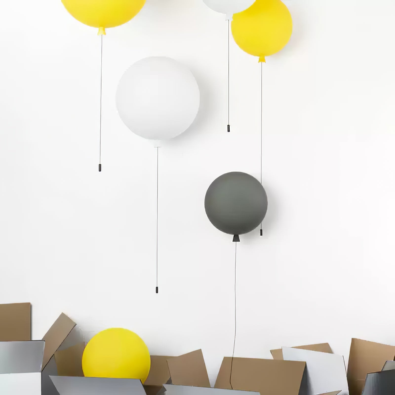 Cheerful Applique Murale Ballon Rêve Plastique