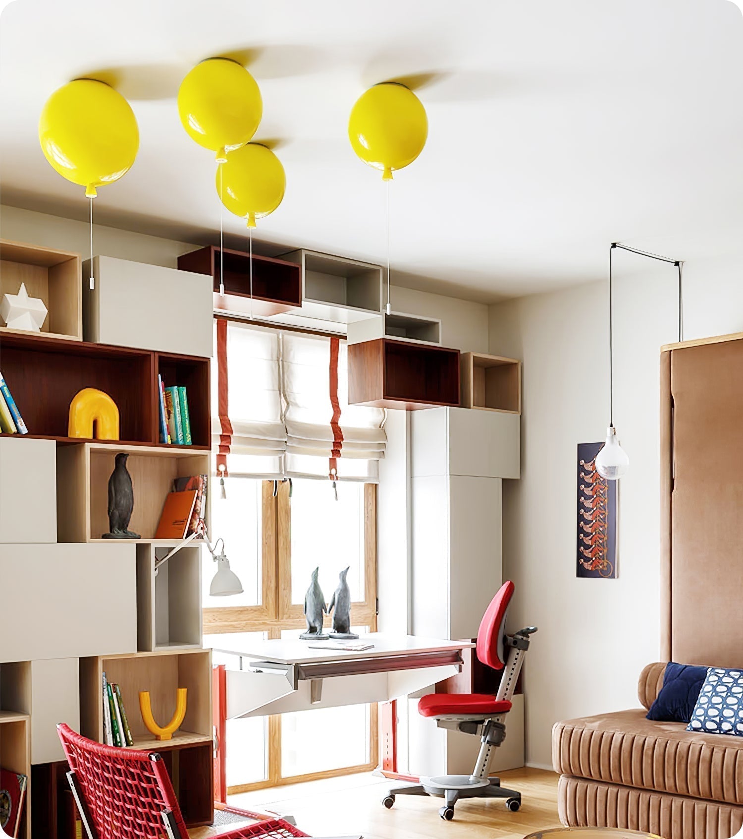 Solara Suspension Forme Ballon Ludique Fantaisiste