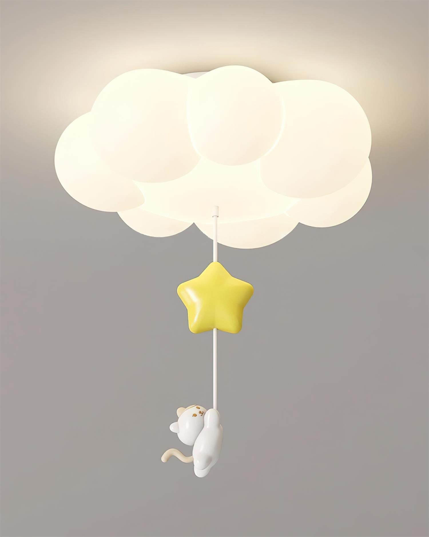 Meowdream Plafonnier Nuage Fantaisie