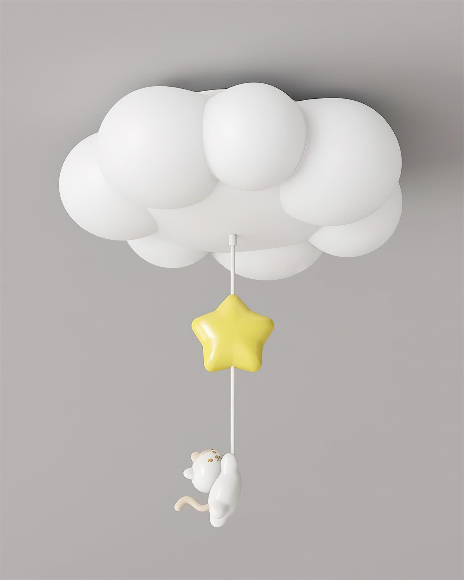 Meowdream Plafonnier Nuage Fantaisie