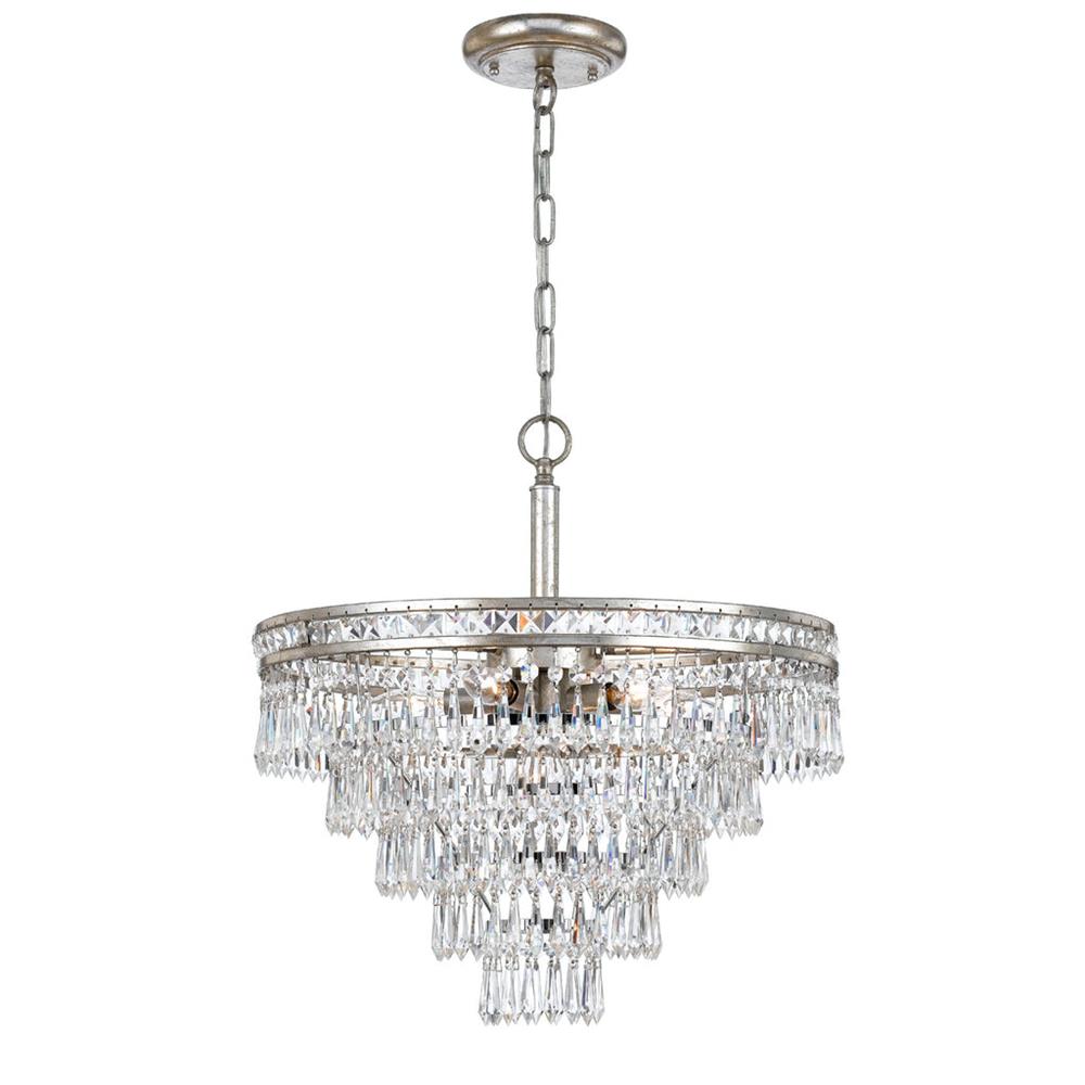 Eurvaryra Lustre Métal Cristal Luxe Postmoderne
