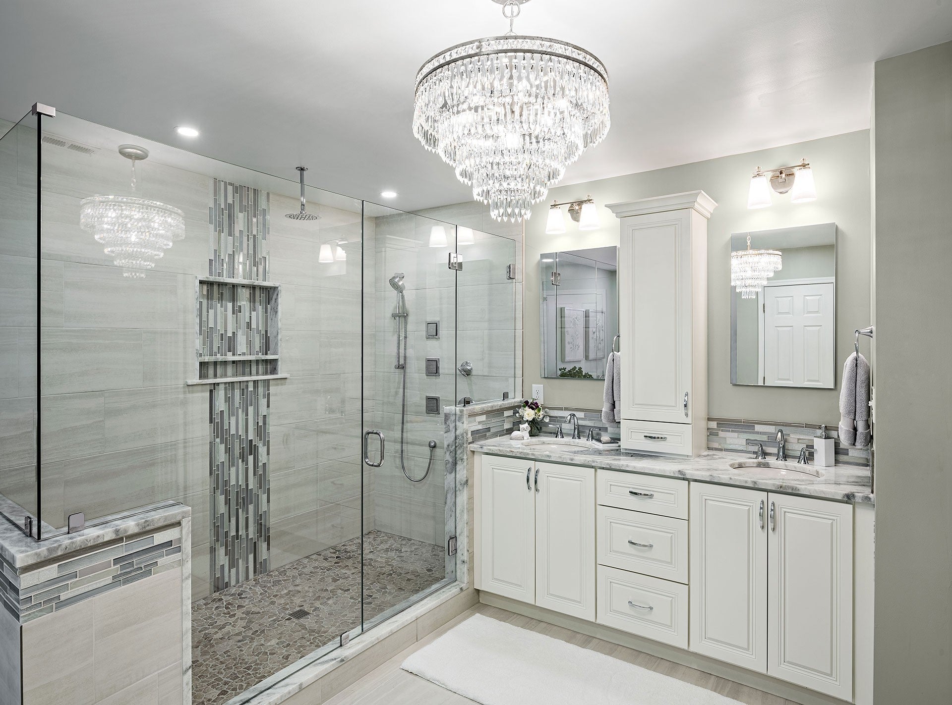 Eurvaryra Lustre Métal Cristal Luxe Postmoderne